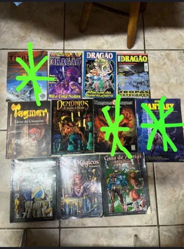 Livros rpg ( VENDO SEPARADOS TMB )