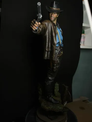 Figure colecionável Arthur Morgan escala 1:6