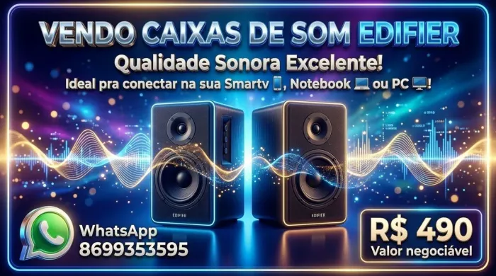 VENDO EDIFIER / Valor Negociável