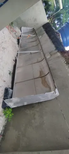 Toldo de alumínio 7 metros