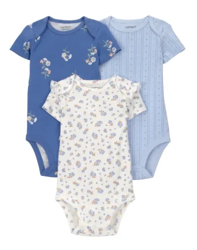 Kit 3 bodys Carters novo
