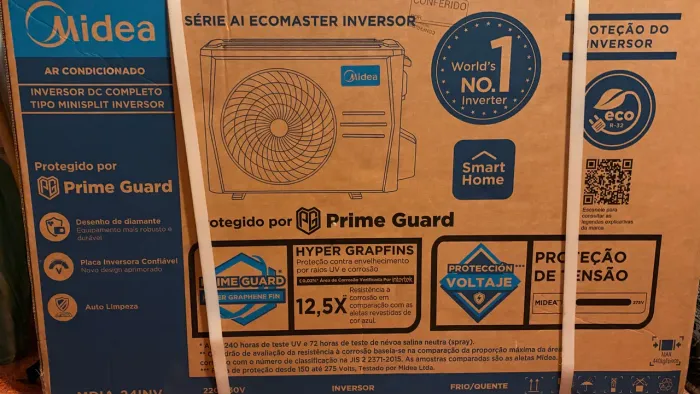 Ar condicionado Midea 24.000 btus smart quente e frio