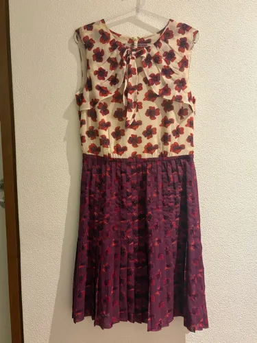 Vestido Tory Burch Floral Seda