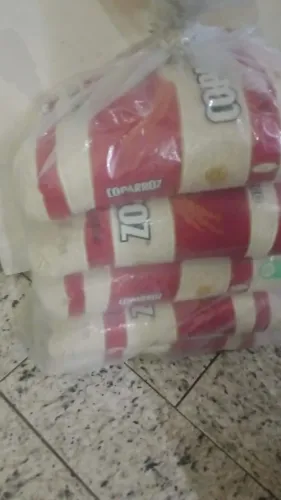  25 kg de arroz coparroz e produtos de higiene por 150.00 reais zap *