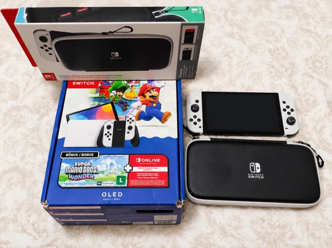 Nintendo switch Qled desbloqueado!
