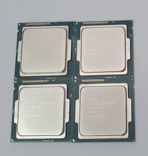 Lote com 4 unidades de Processador Intel Core i5-4570 3.20GHz LGA 1150