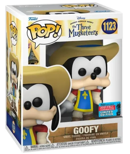 Funko Pop! Disney - Pateta 3 Mosqueteiros (1123)