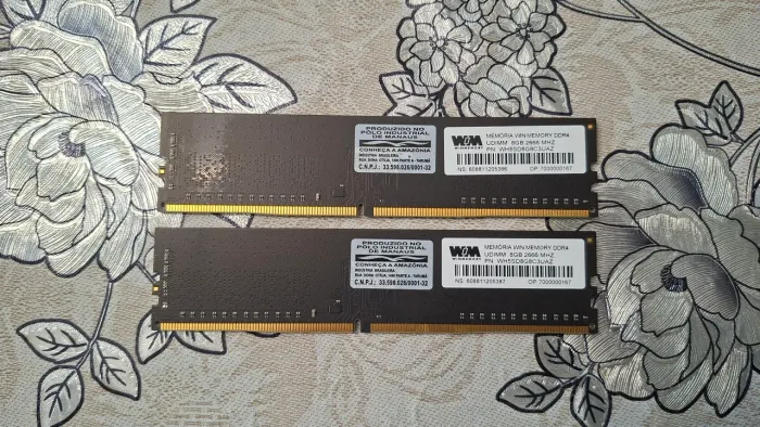 16GB (2X8GB) DDR4 2666MHz