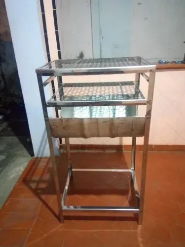 Churrasqueira de barril de chopp 50 litros 