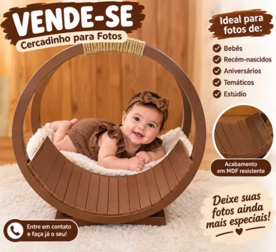 Cama Circular Caminha Arco Cesto Redondo