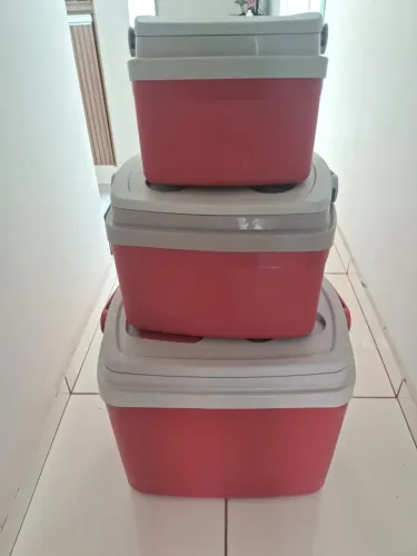 Kit 3 Caixas Térmicas Soprano 32L 12L e 5L 