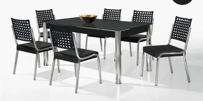 Conjunto Sala de Jantar com 6 cadeiras