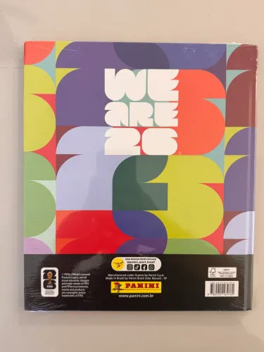 Álbum de Figurinhas Capa Dura VAZIO - Copa do Mundo 2026 USA