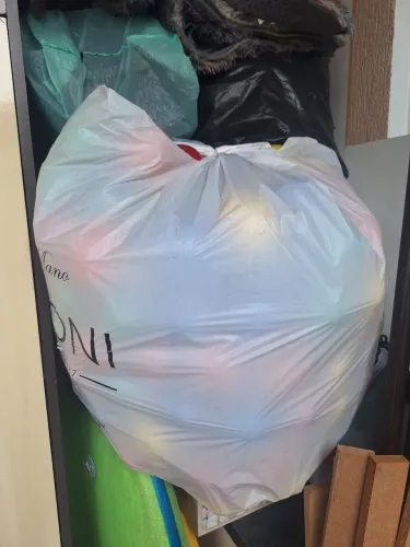 Bolinhas de plástico 