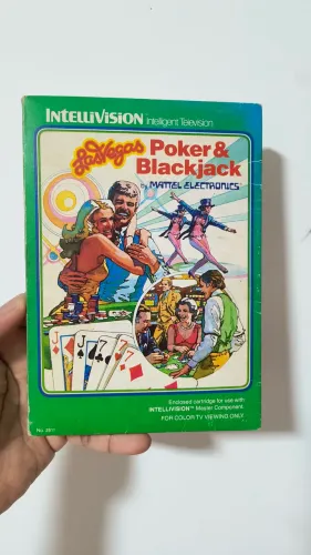 Jogo intellivision poker Blackjack 