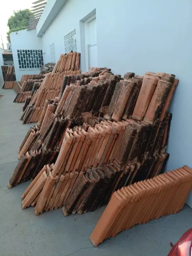 Telhas colonial usadas