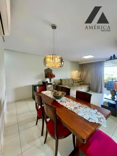 Apartamento à venda no Duque de Caxias com 121m² - Ed.Vila Real - 3 quartos, sendo uma suí