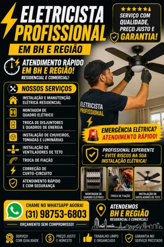 Instalação Elétrica e Manutenção em Geral