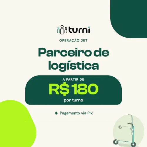 VAGAS PARA BELO HORIZONTE - MG/ Parceiro de Logística
