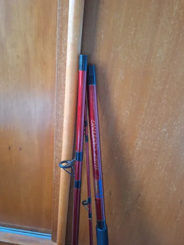 Vara de pescar Surf Casting + Molinete Symphony