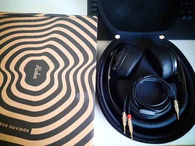 Headphone/Fone profissional Kuba Disco 2 Pro com case original - novo