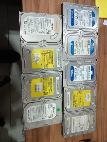 LOTE COM 10 HDS SATA DIVERSOS GB E MARCAS