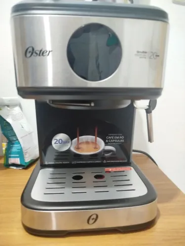Cafeteira oster cápsulas e pó 