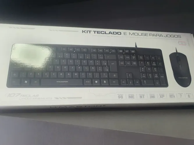 Teclado com fio para computadores