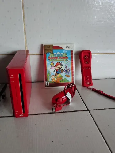 Nintendo Wii vermelho