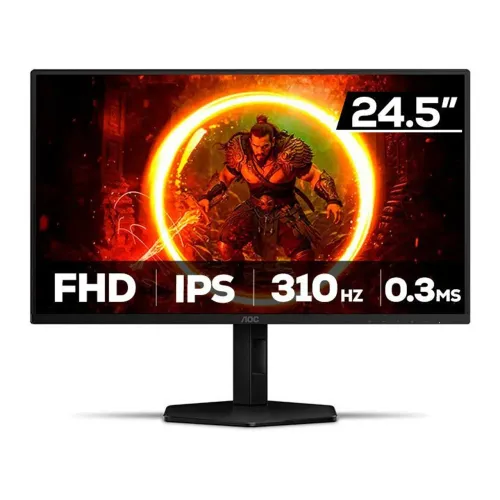 Monitor Gamer AOC Agon G4S25, 24.5 Pol, FAST IPS, FHD, 0.3ms, 310Hz, G-Sync, HDMI/DP