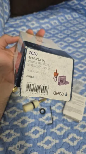 Acabamento Registro Deca Polo 4916.C33.PQ Cromado com Mecanismo