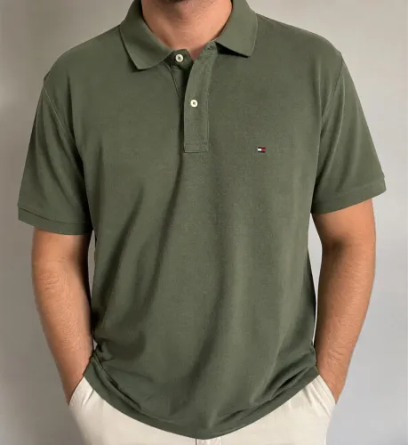Camisa polo Tommy Hilfiger tamanho M 