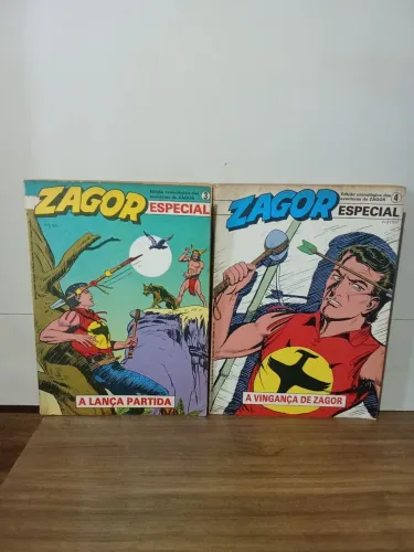 Gibi hq zagor especial a lança partida + a vingança de Zagor
