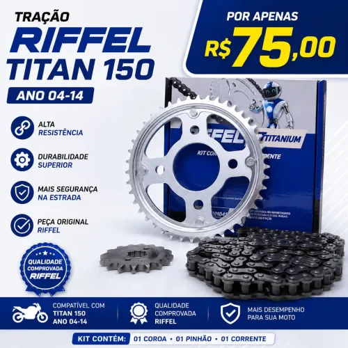 Kit tração Titan 150