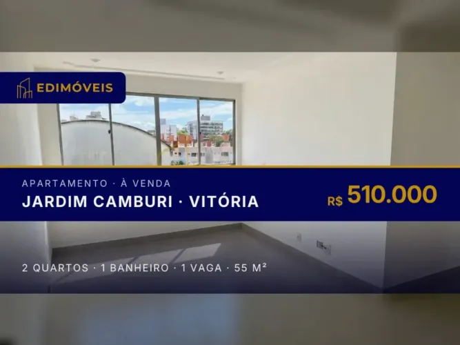 Oportunidade em Jardim Camburi: Apartamento 2 Quartos com Copa e Segurança 24h