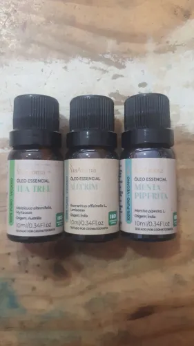 Óleo essencial menta piperita (hortelã pimenta)