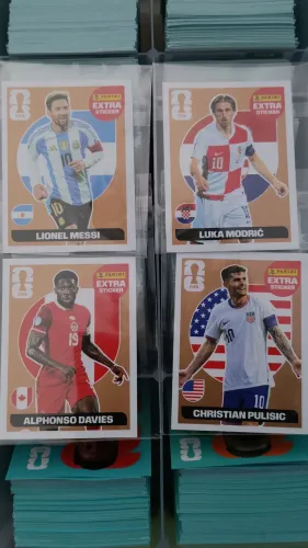 Conjunto de Figurinhas Legends da Copa 2026