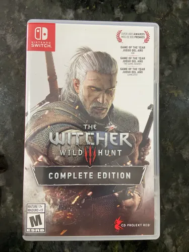 The Witcher 3: Wild Hunt - Complete Edition original para Nintendo Switch.