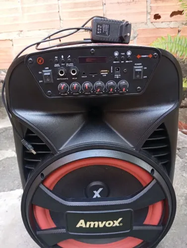 Caixa de som amplificada Amvox ACA 480 Viper II 