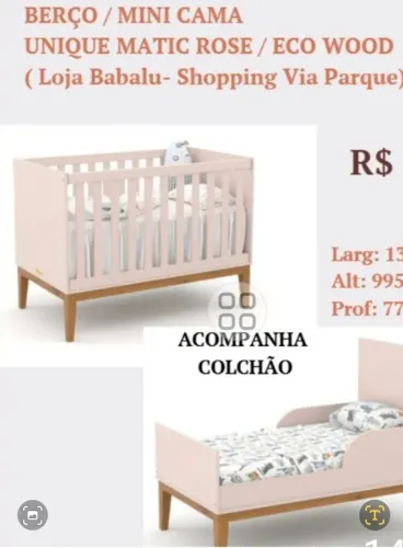 BERÇO MINI CAMA