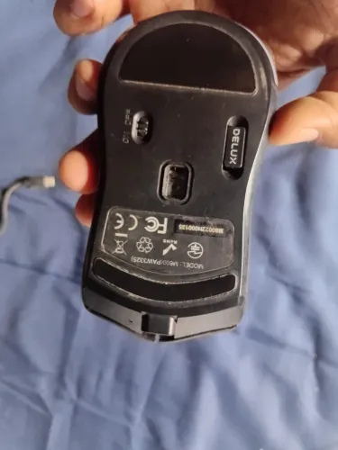 Mouse Gamer Delux M800 - Sensor PAW 3325 - Leve e Preciso