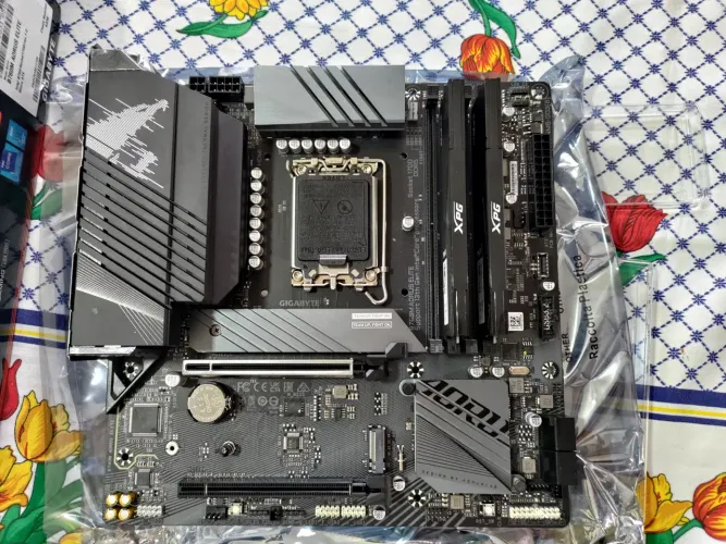 Kit gamer: processador + placa mãe + ram DDR5 + ssd
