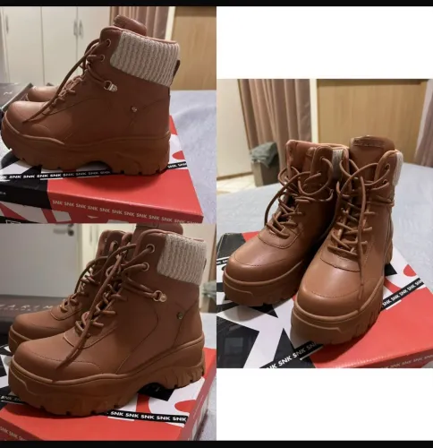 Bota Coturno Feminino Ramarim Total Confort
