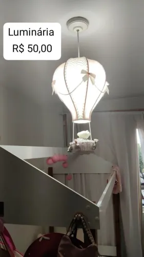 Luminária balão urso