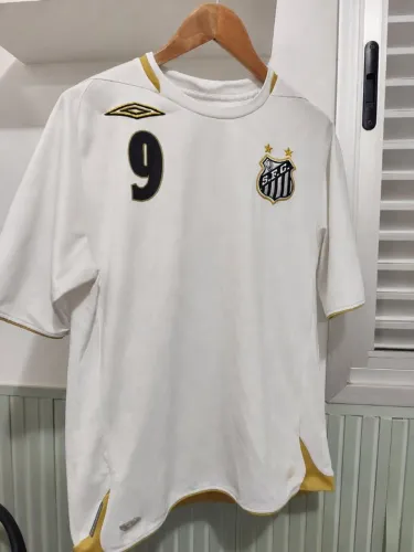 Camisa do Santos 2007/08. Original. Tamanho M.