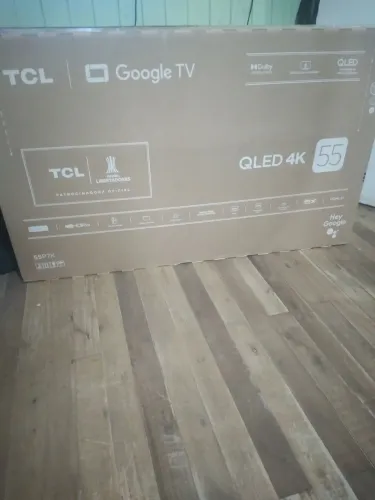 TCL 55..NA ...CAIXA..COM GARANTIA.......E  NOTA  FISCAL..