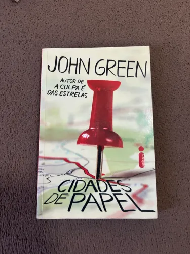 Livro Cidades de Papel - Jhon Green