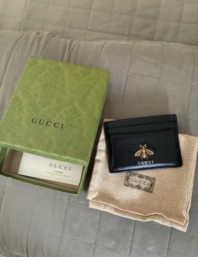Carteira gucci bee