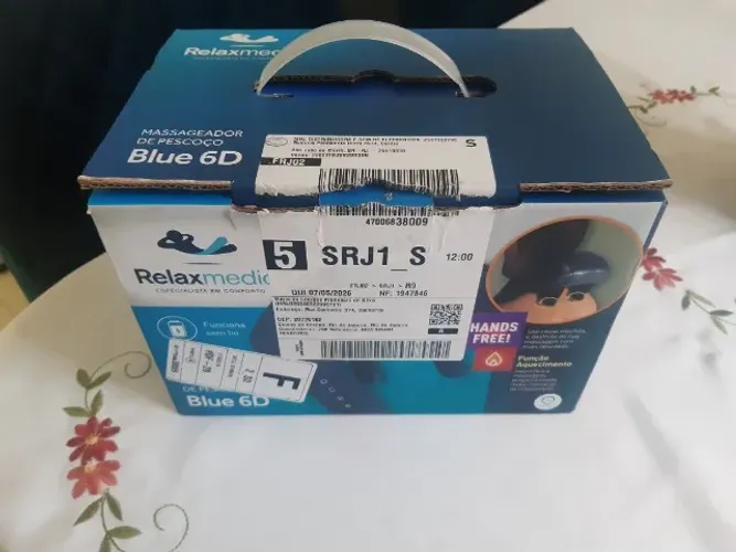 massageador BLUE 6D (novo)