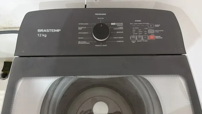 Máquina de lavar 12kg - Lavadora Brastemp Conservada